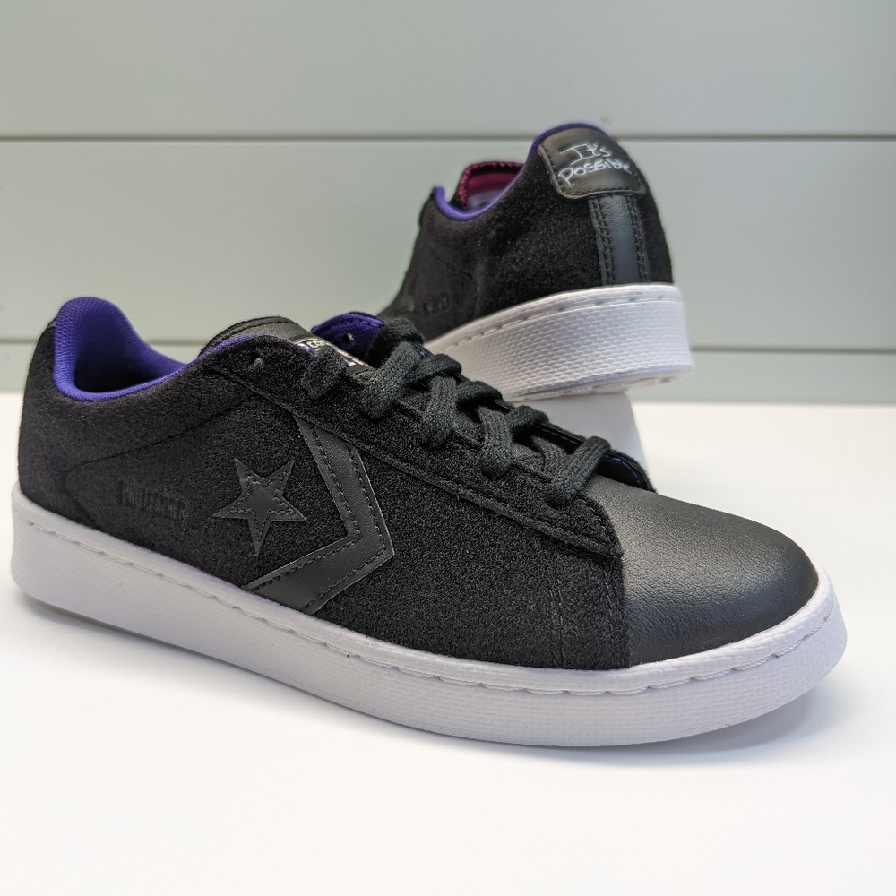 Converse Pro Leather Low It's Possible Black Tennis shoes size Women's 7
